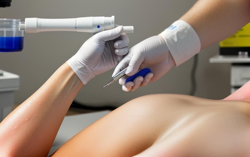 ULTRASOUND GUIDED SPINAL INJECTIONS, woman running